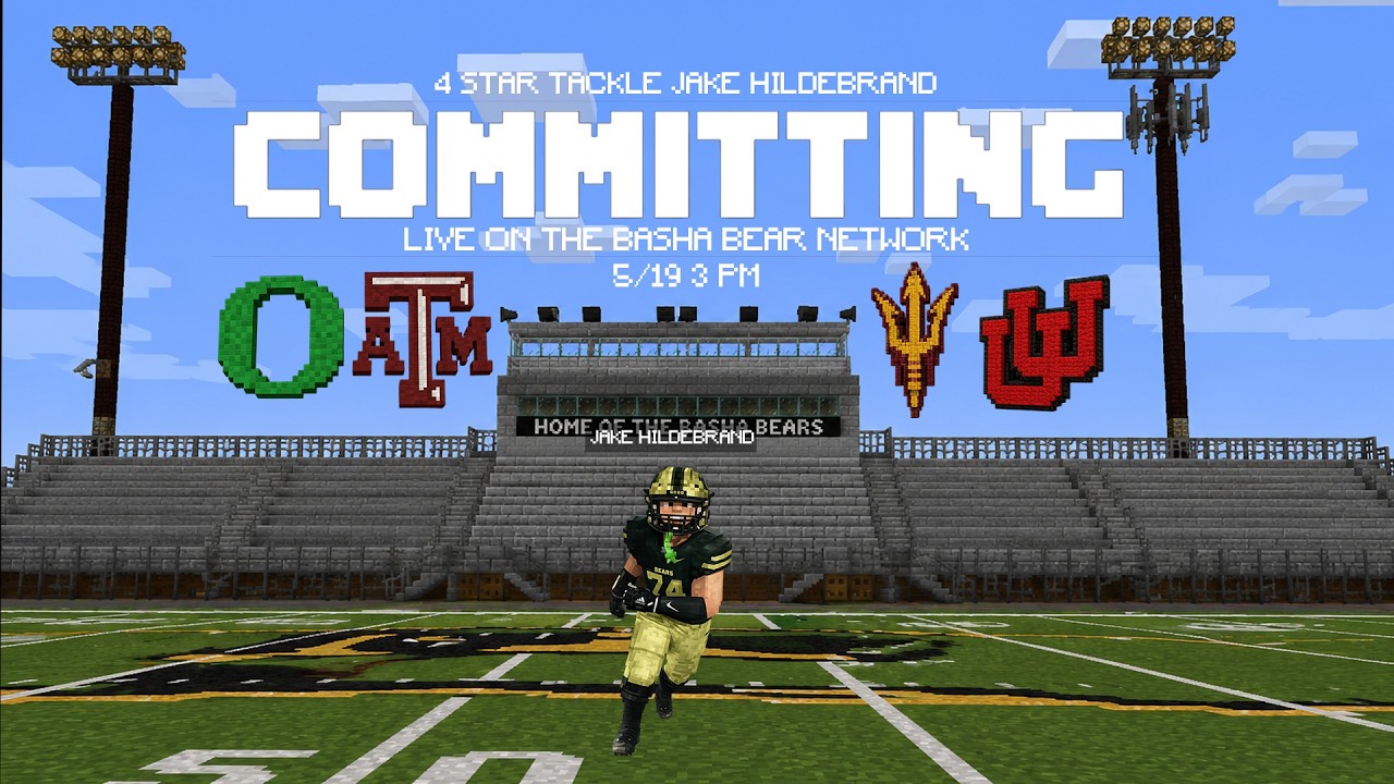 Basha High School Junior 4-Star Football player Jake Hildebrand reveals his college commitment