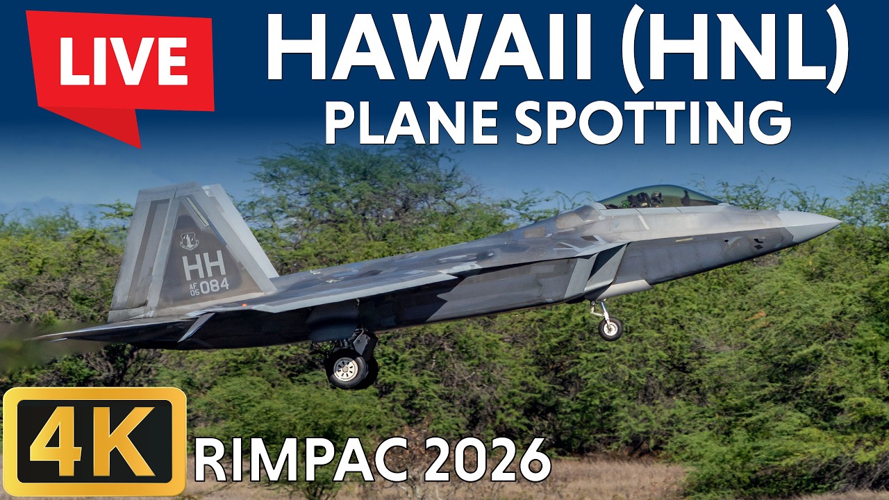RIMPAC MILITARY EXERCISE in HAWAII - HNL/PHNL  7-21-2026