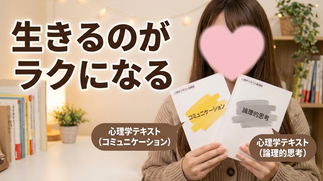 【自由が丘産能短大③】人生を変えた教科書3選｜心理学で生きやすくなった話