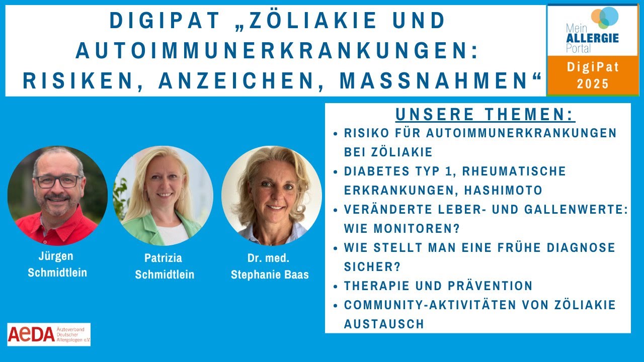 DigiPat Spezial Zöliakie und Autoimmunerkrankungen: Risiken, Anzeichen, Maßnahmen