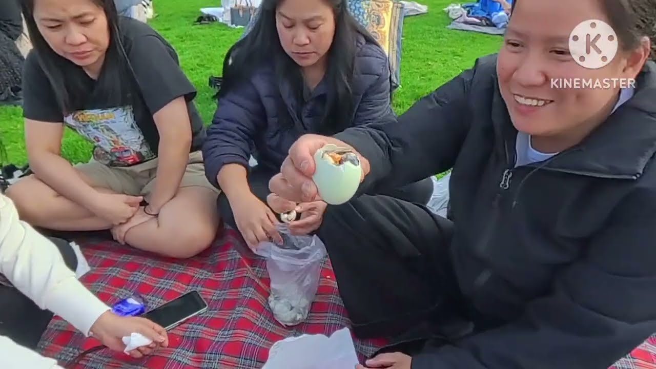 Let's eat BALOT at the Park while waiting the Fireworks 