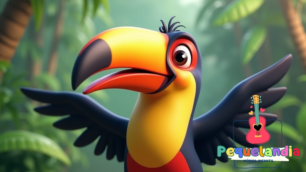 Tucancito Pico Pico 🌈🐤 | Música infantil para cantar y jugar