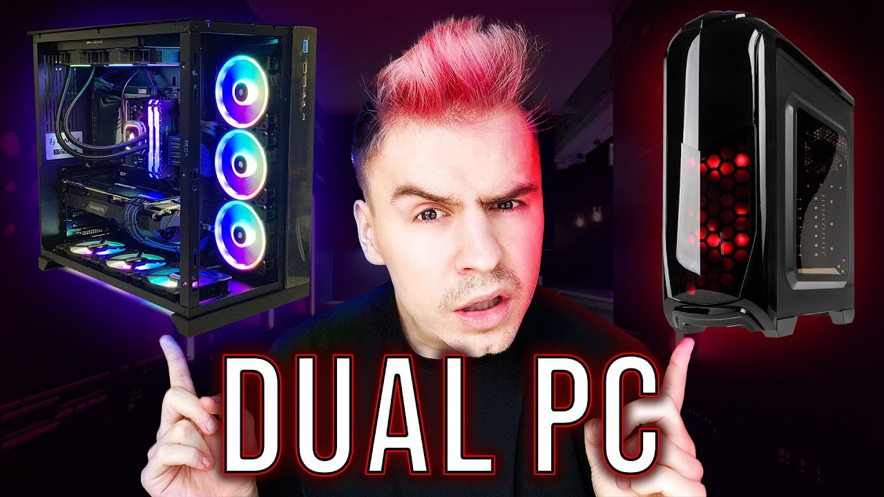 DUAL PC SETUP? Dla kogo? Po co? I w jaki spos&oacute;b to zrobić? 🤔 Streamer dual pc setup
