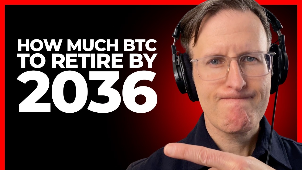 Сколько биткоинов нужно для выхода на пенсию к 2036 году? (Формула расчета)