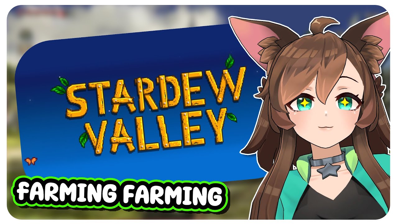 The farm grows wuff  #stardew valley
