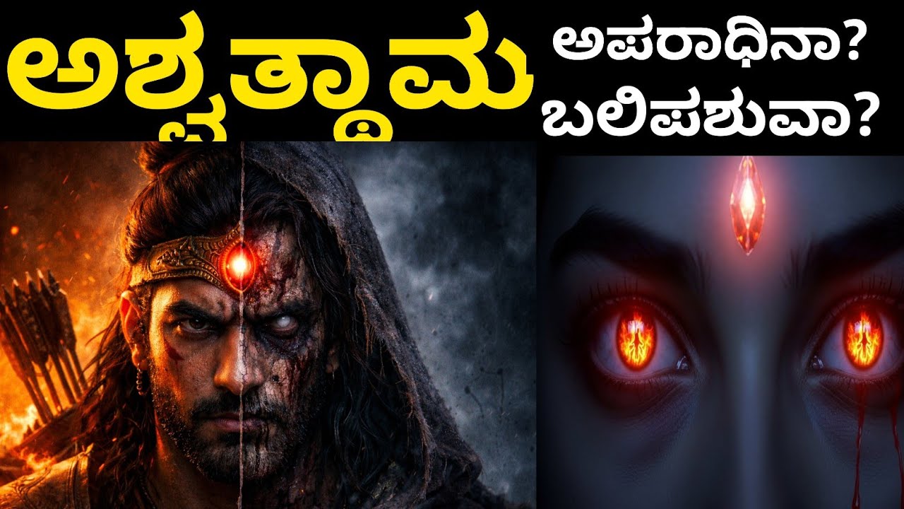 ಅಮರತ್ವ ಶಾಪವಾಯಿತೇ? ಅಶ್ವತ್ಥಾಮನ ಭಯಾನಕ ಕಥೆ,ಅಶ್ವತ್ಥಾಮನಿಗೆ ಅಮರತ್ವ ಯಾಕೆ ಶಿಕ್ಷೆಯಾಯಿತು?