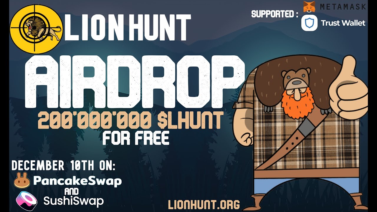 🦁How to Claim LionHunt Airdrop? $LHUNT