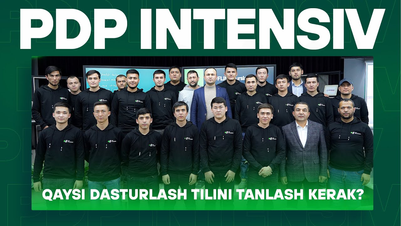 Qaysi dasturlash tilini tanlash kerak? | PDP Intensive
