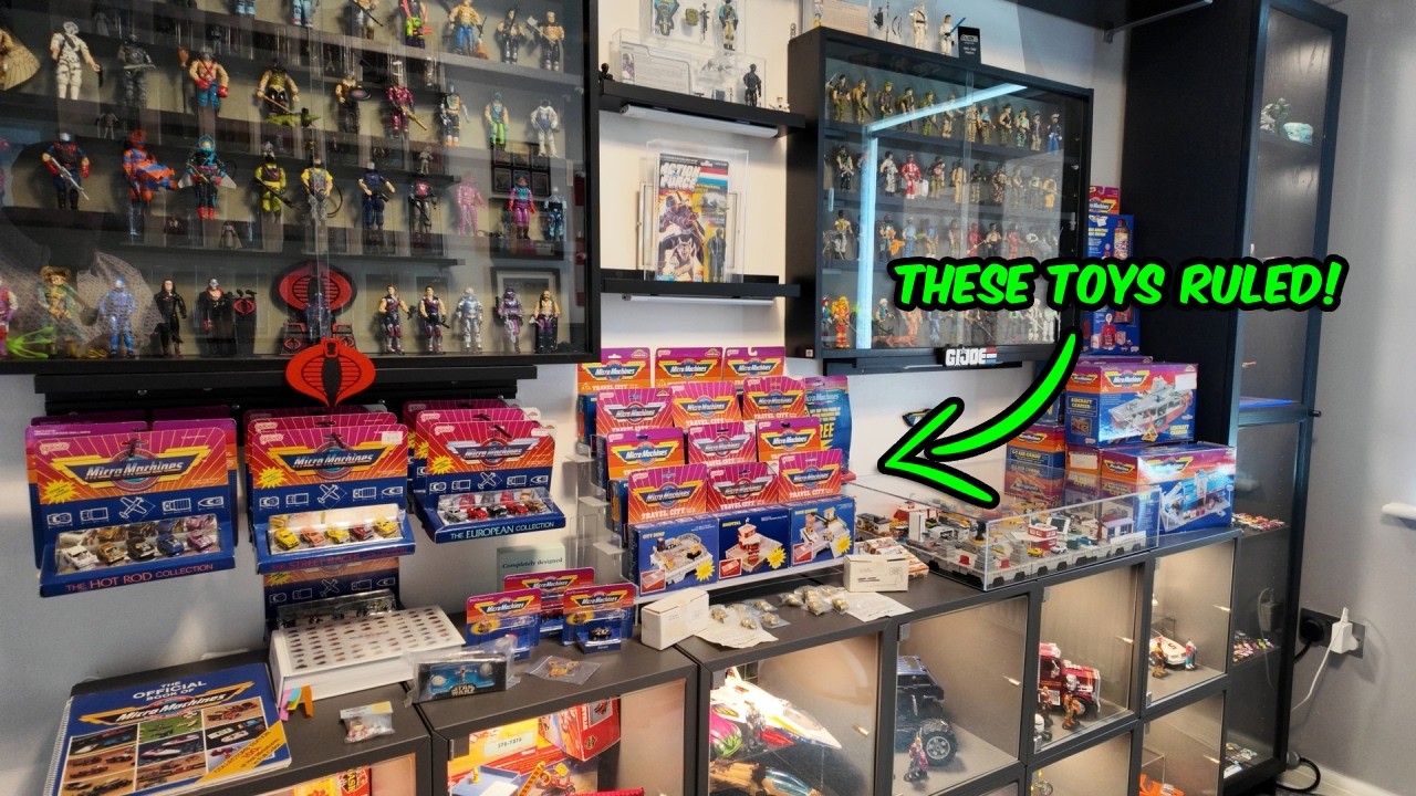 Crazy 80s Toy Room Tour –Exclusive Action Force, M.A.S.K. & More!
