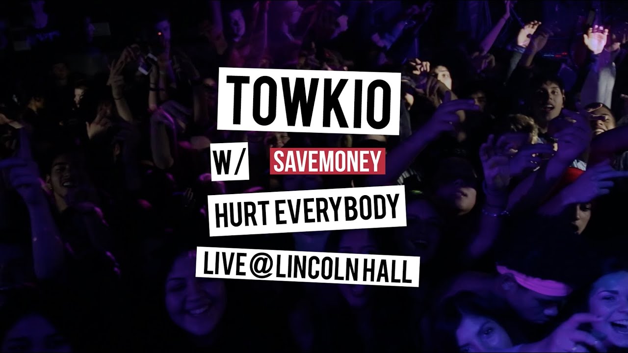 Towkio W/ Savemoney & Hurt Everybody Live at Lincoln Hall, Chicago