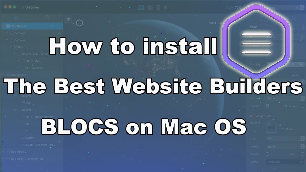 How To Install Best Website Builders Blocs on Mac OS