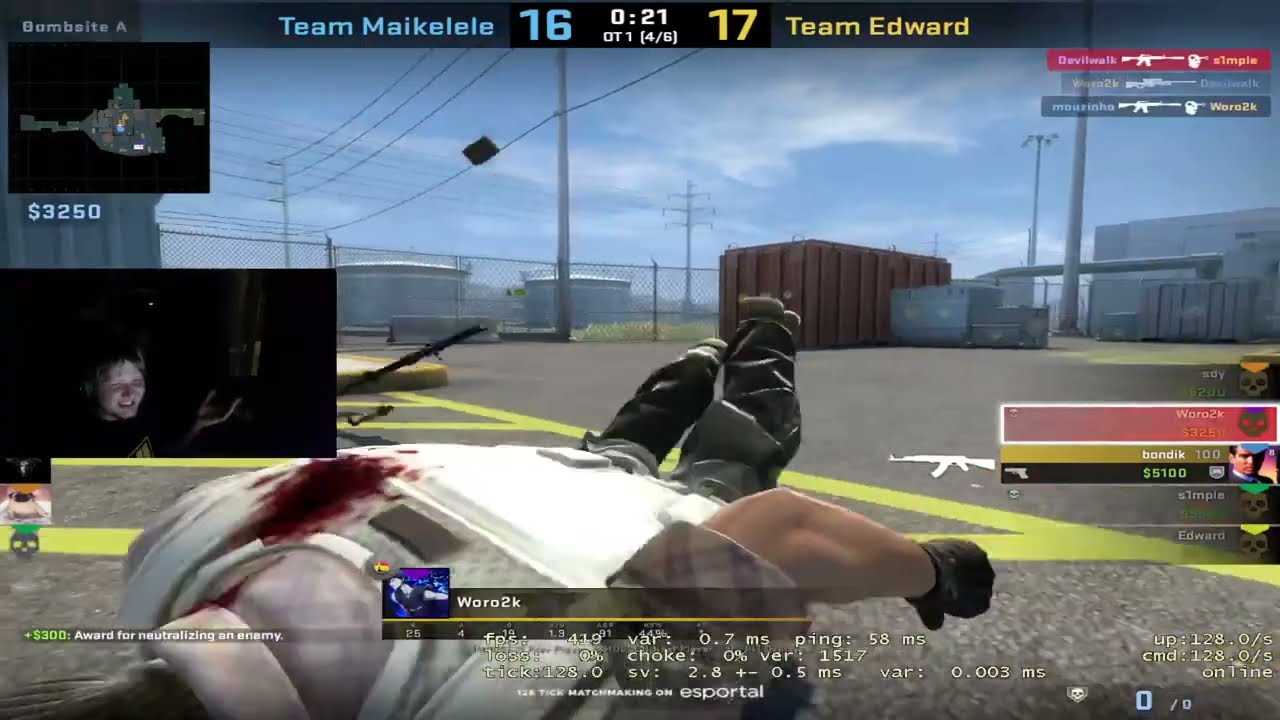 Devilwalk tilting s1mple