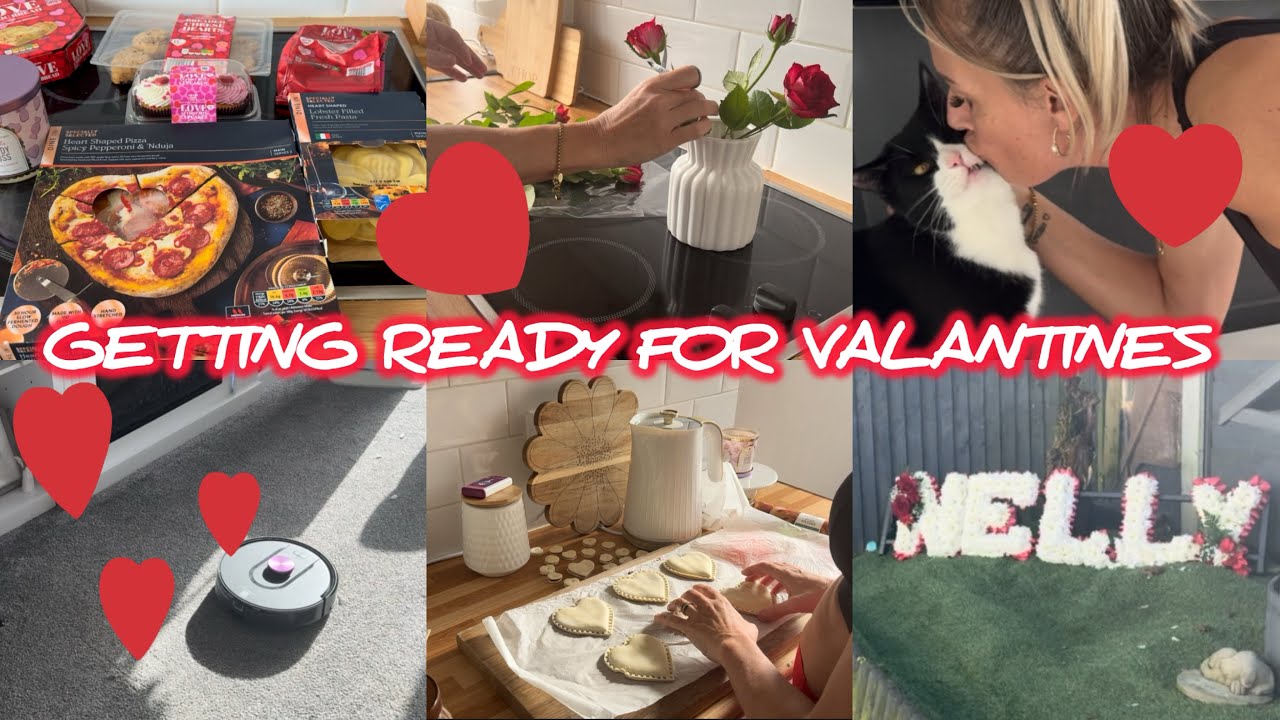 VALANTINES DECORATE | BAKING | ALDI VALANTINES FOOD HAUL | NEW HOOVER |NEW 2026 #valantine