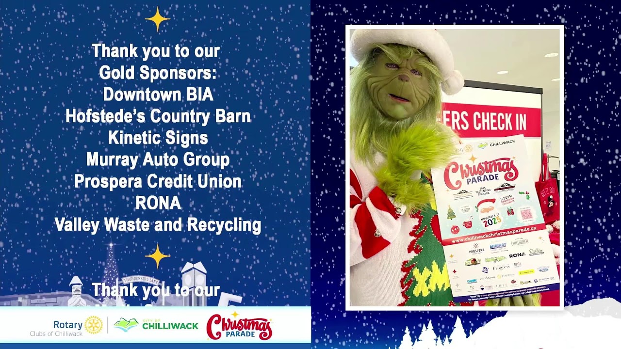 2025 CHILLIWACK CHRISTMAS PARADE
