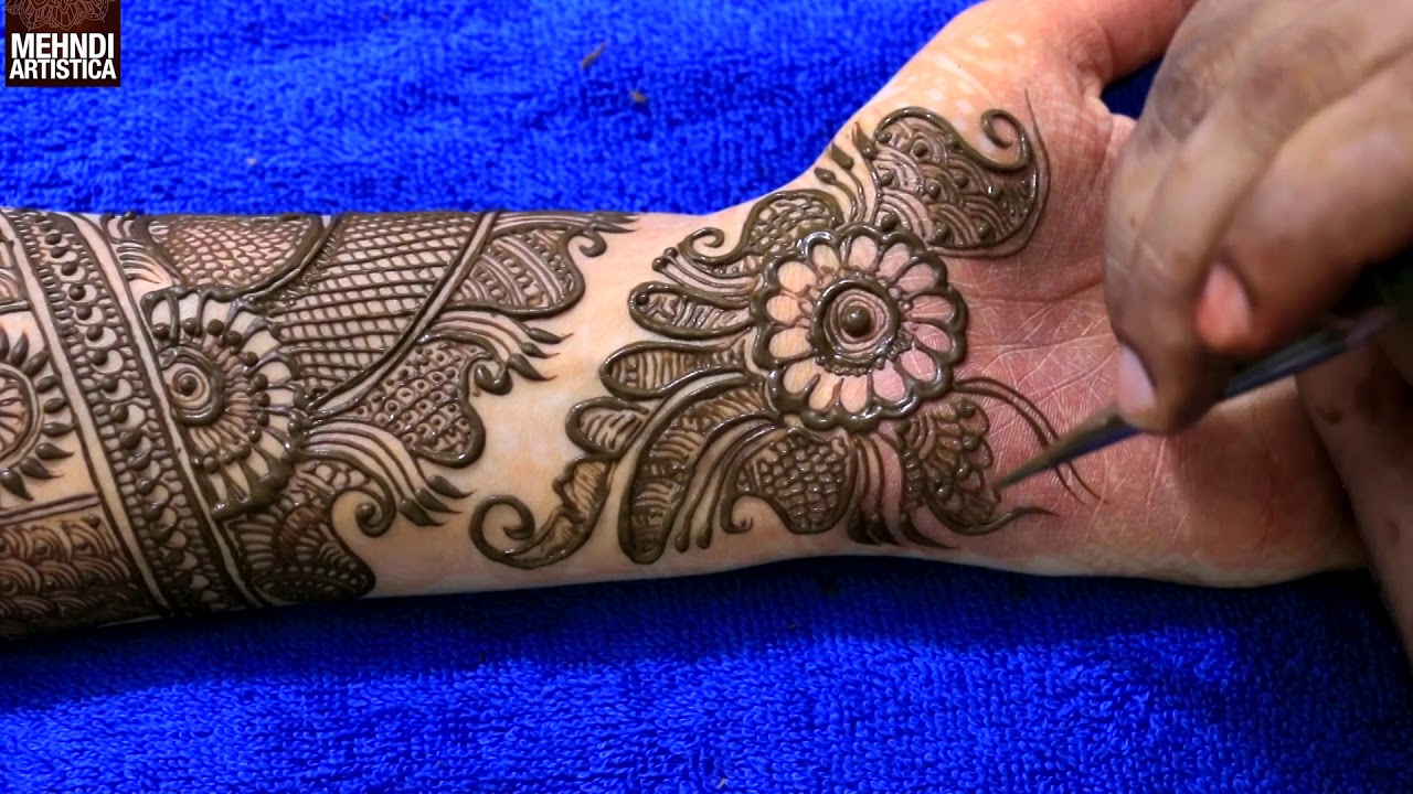 Step by Step Latest Full Hand Mehndi Design For Hand 2017 # 1010+