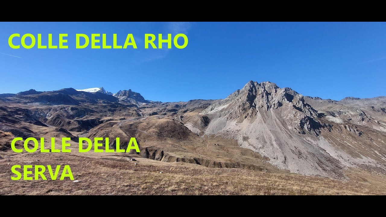 COLLE DELLA RHO E PASSO VALLE STRETTA