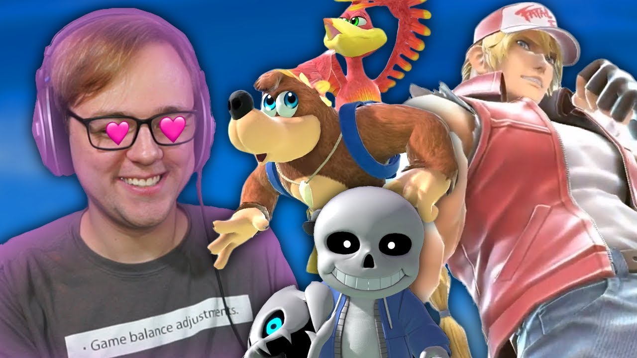 BANJO RELEASE, TERRY AND SANS IN SMASH ULTIMATE – Aaronitmar