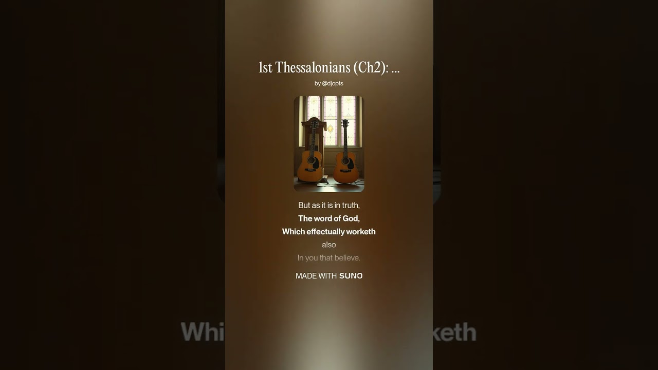 1st Thessalonians Ch2 