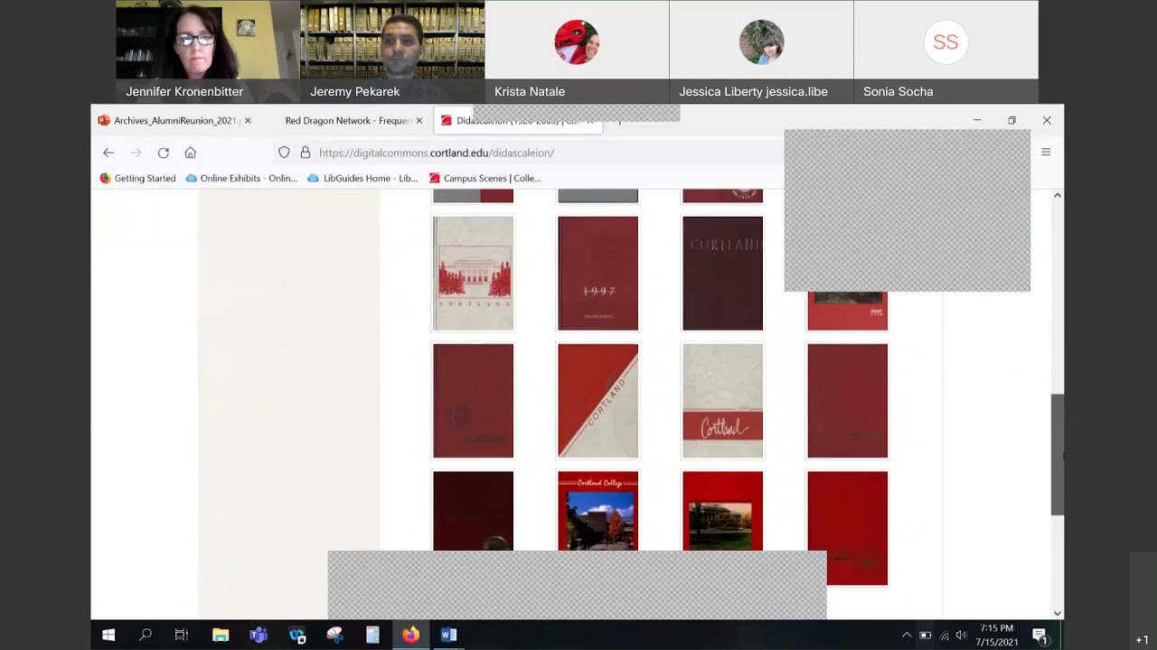 College Archives Session