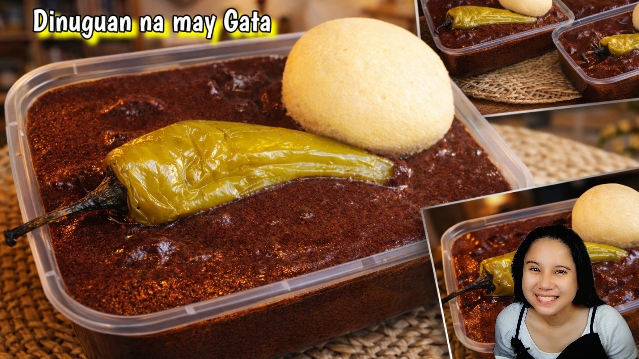 Dinuguan na may Gata + Puto Combo 🧡 Pang-Negosyo, Murang Puhunan Malakas ang Benta!