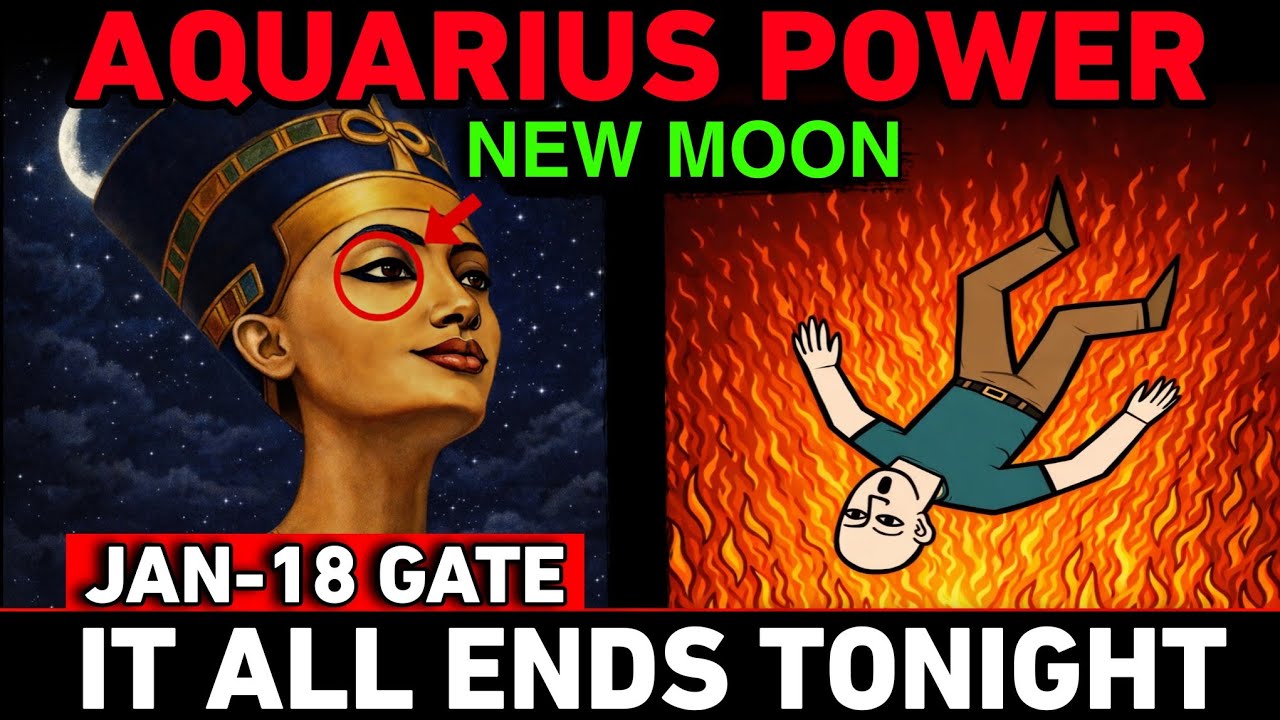 Aquarius ⚠️ January 18 New Moon: This Was Hidden From You | Chosen Ones Activation Begins
