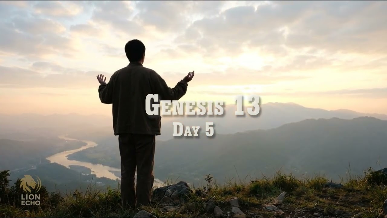 Day 5 — Promises to Abram— Bible in a Year ✝️ | Peaceful Contemporary Worship
