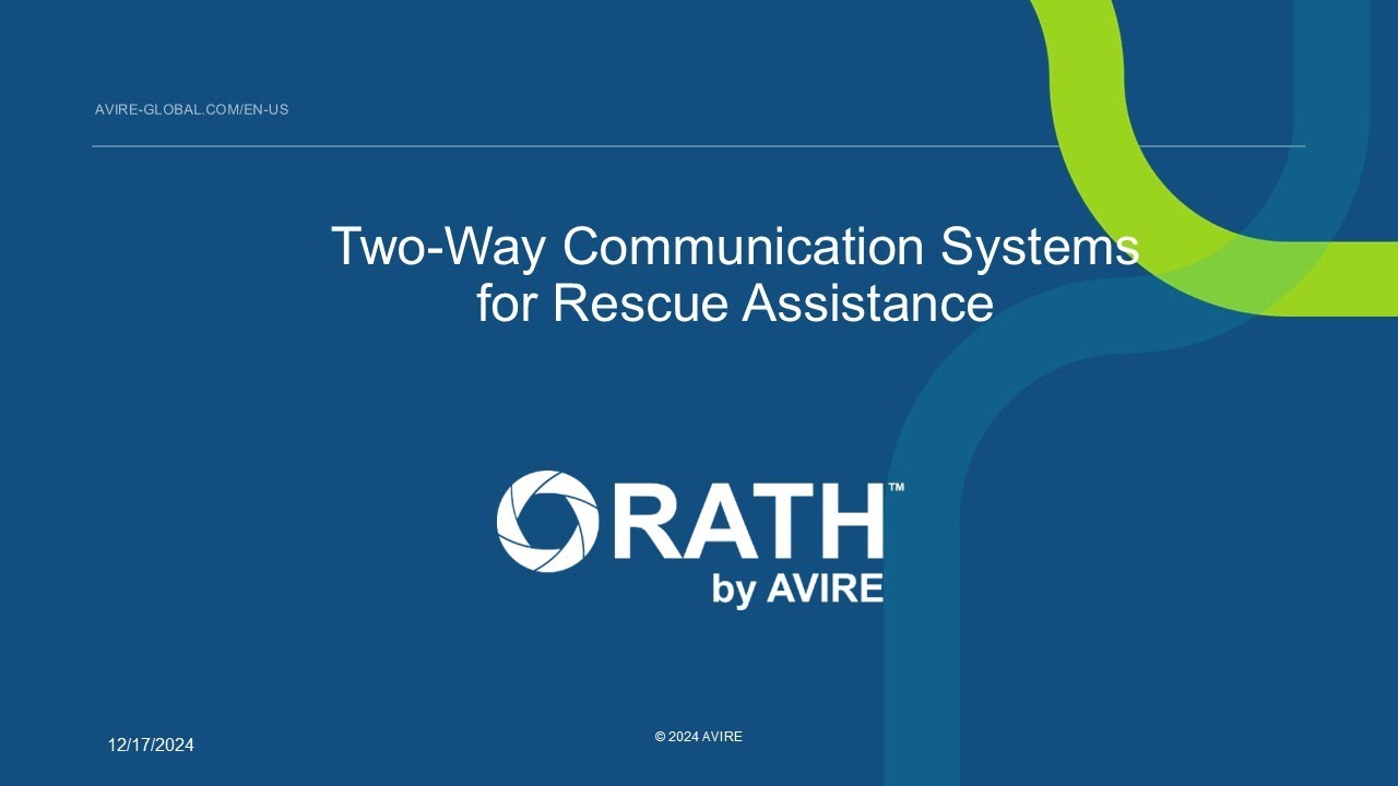 Two Way Communication Requirements for Area of Refuge