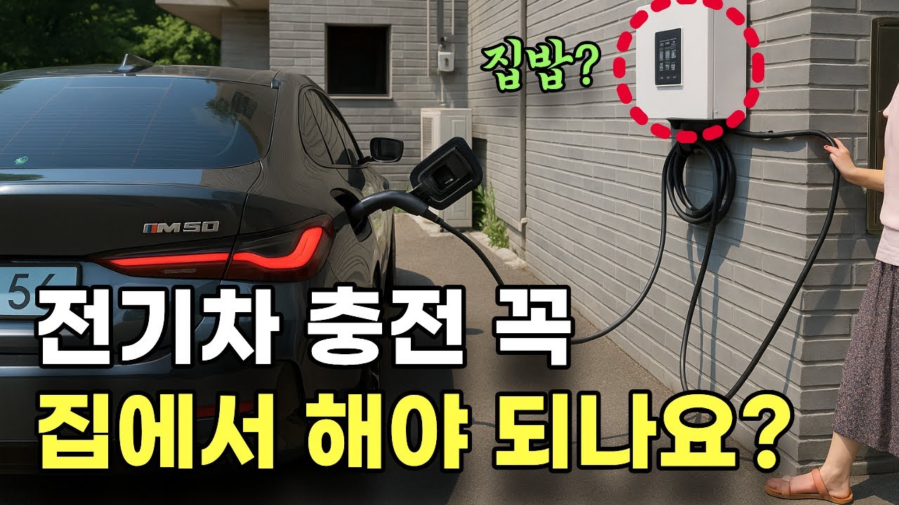 전기차 충전은 제발 집에서 하세요! | 3kw 5kw 7kw 완속충전기 비교