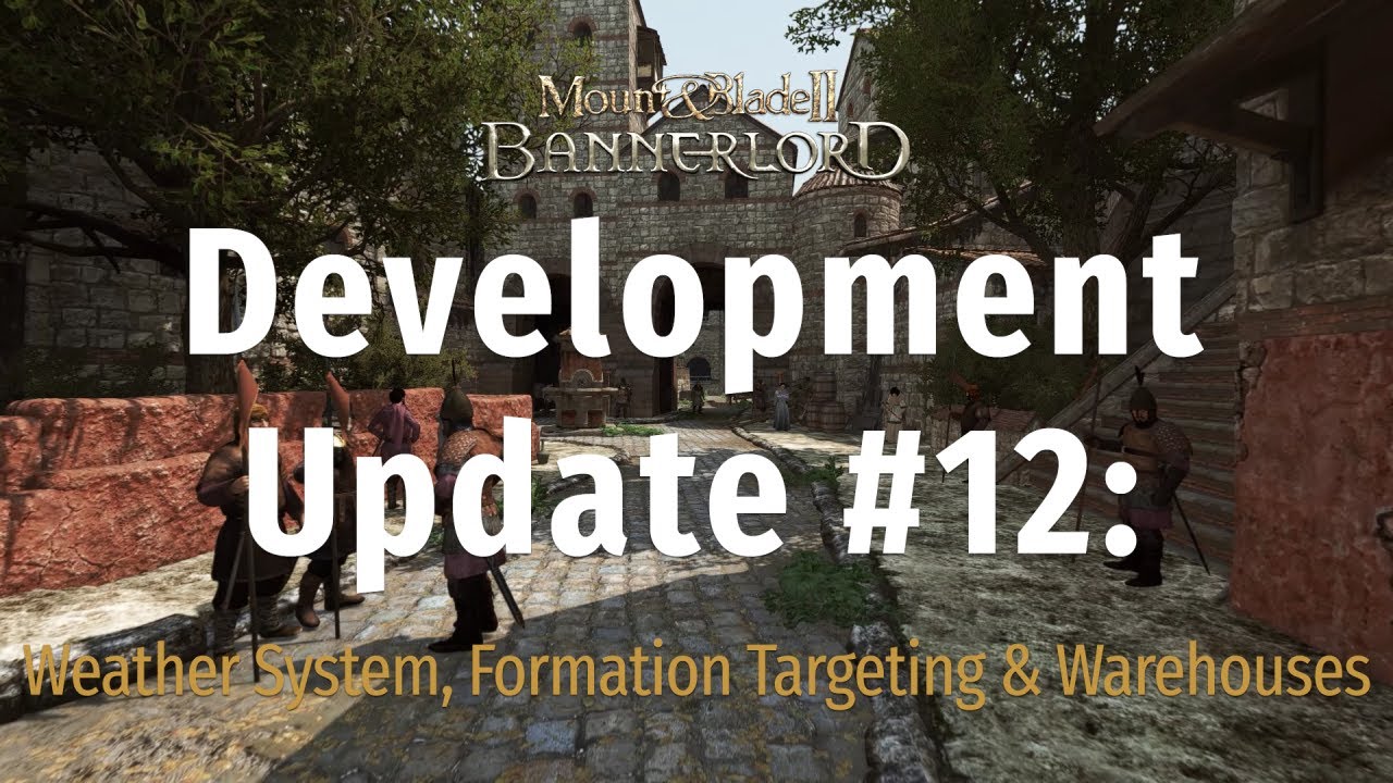 Development Update #12: Weather System, Formation Targeting and Warehouses