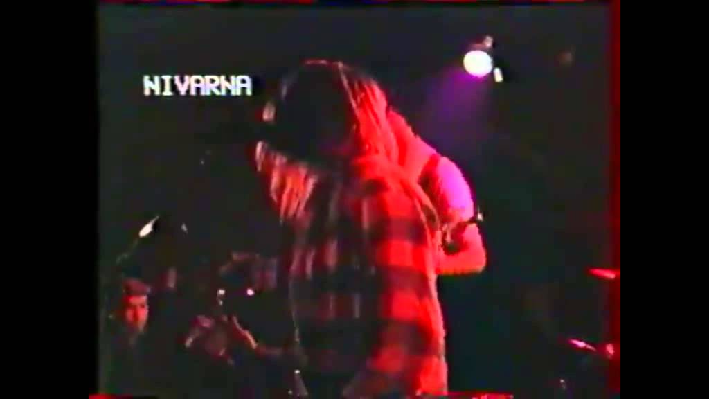 NIRVANA - Dive + Johnny B. Goode / Bad To The Bone jam (VIDEO)