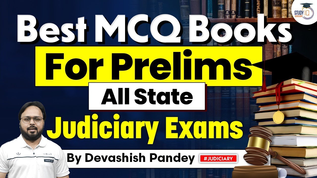 Best MCQ Books for Judiciary Prelims | All States Judiciary Exams | StudyIQ Judiciary