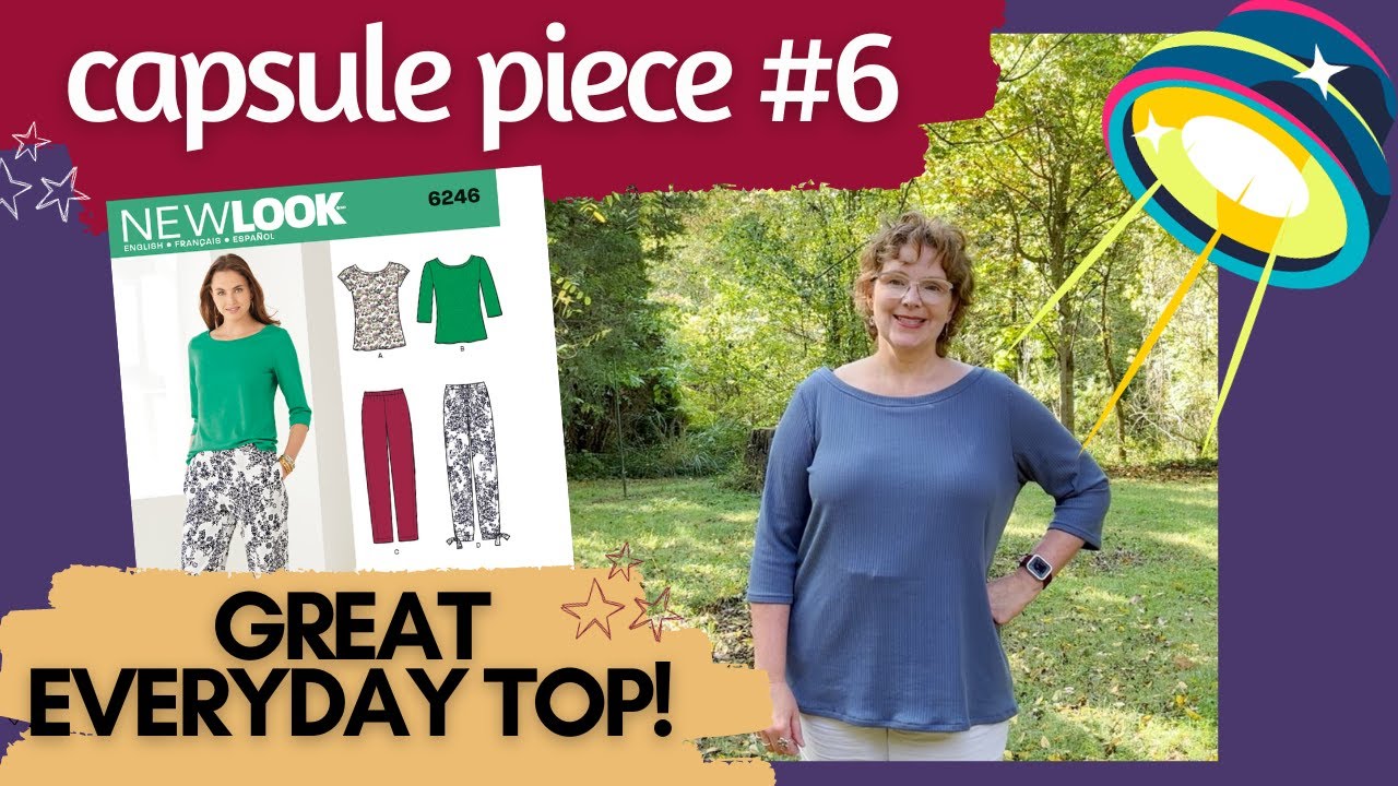 New Look 6246 || ✨Capsule Wardrobe Update✨|| Pattern Review