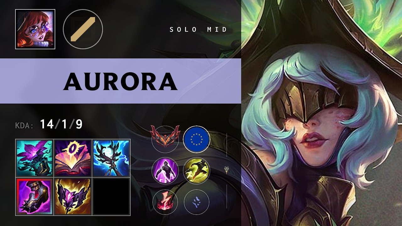 Aurora Mid vs Zoe - EUW Grandmaster Patch 26.18