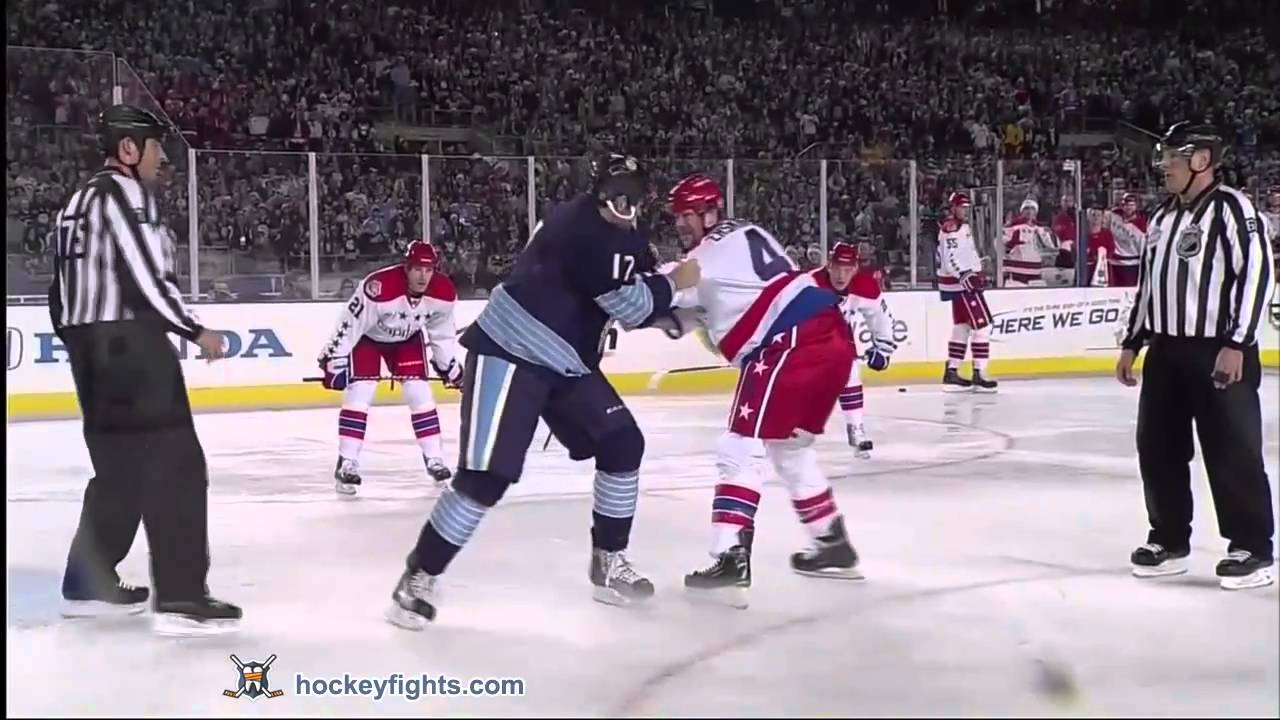 John Erskine vs Michael Rupp Jan 1, 2011