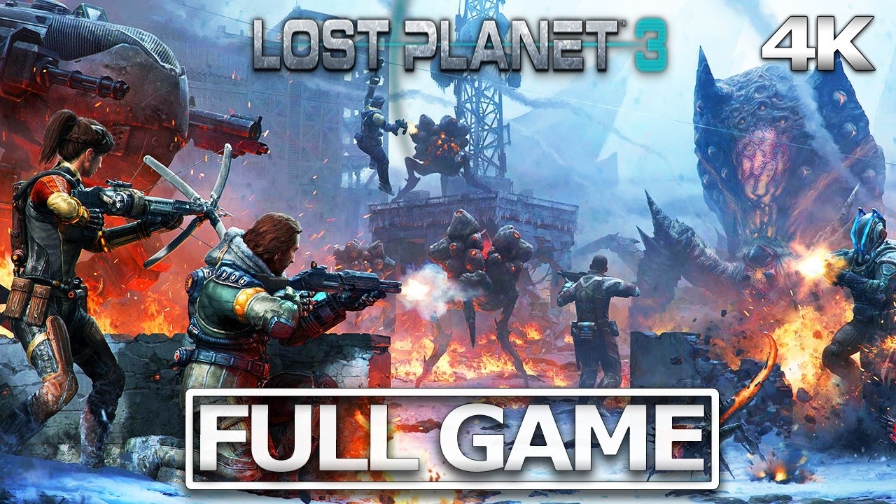 LOST PLANET 3 Full Gameplay Walkthrough / No Commentary【FULL GAME】4K 60FPS Ultra HD
