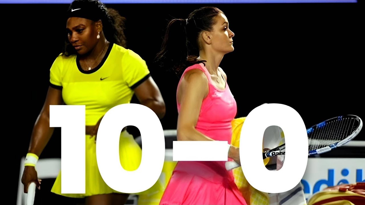 PERFECT 10 - Serena Williams vs Agnieszka Radwanska All H2H Matches | SERENA WILLIAMS FANS