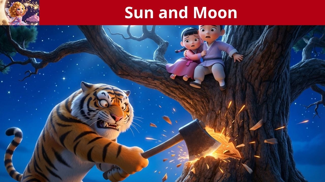 Sun and Moon in English | Bedtime Story | Full Story @KindWorldTales