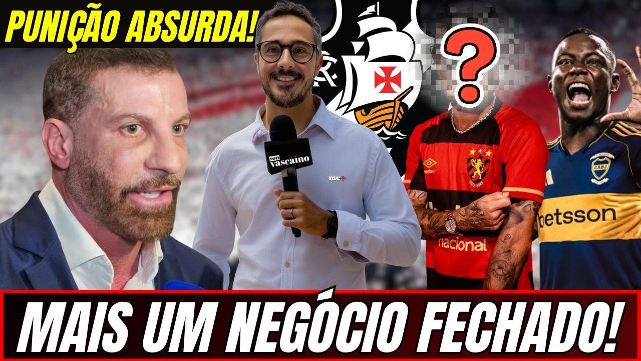 VASCO FECHOU CONTRATA&Ccedil;&Atilde;O DE MEIA ESSA TARDE! HINESTROZA INDO EMBORA E PEDRINHO SUSPENSO DO VASCO!