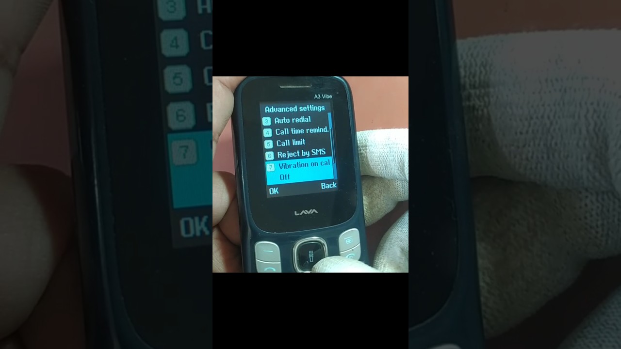 lava a3 vibe vibration on call connect on off setting #shorts #mobile #phonesetting