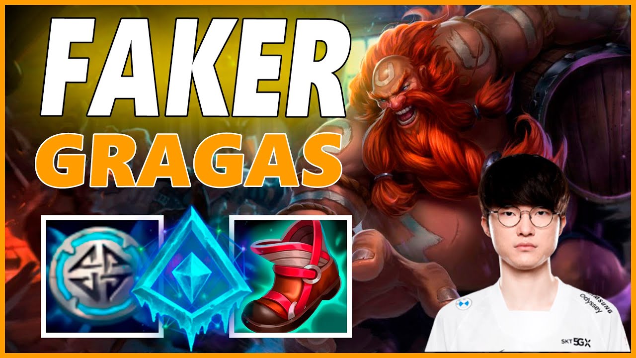 ⚡FAKER GRAGAS JUNGLE GAMEPLAY⚡SEASON 12 LEAGUE OF LEGENDS