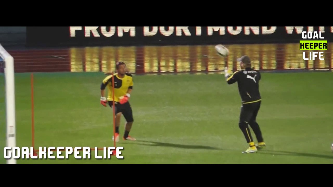 Roman Weidenfeller / Goalkeeper Training / Borussia Dortmund !
