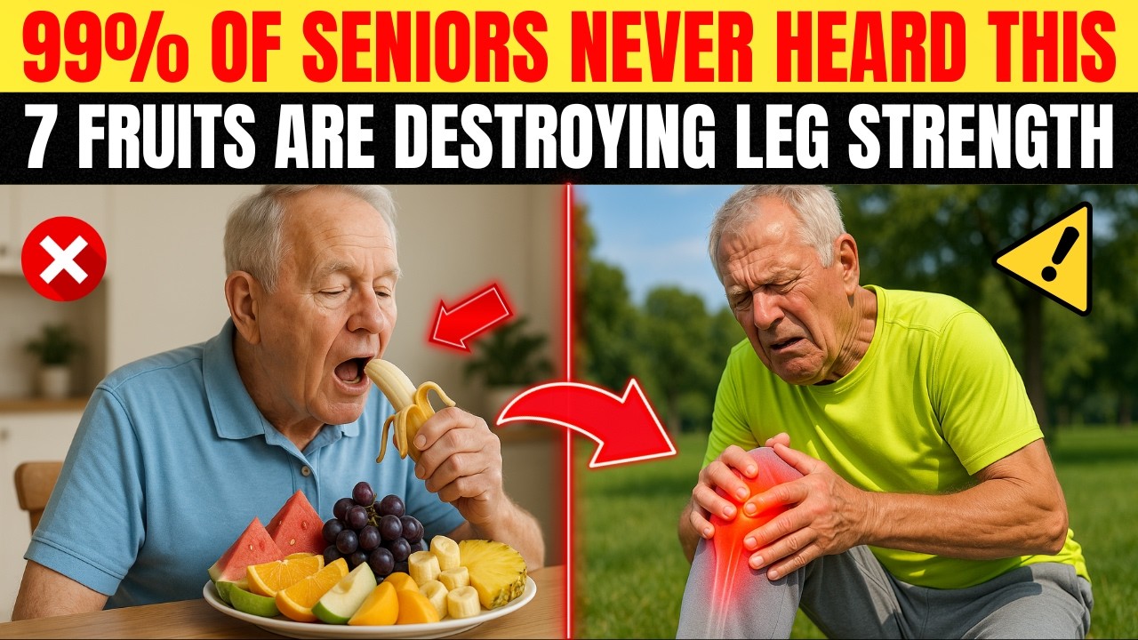Over 60? STOP Eating These 7 Worst Fruits&mdash;They Destroy Leg Strength | Over 60 Wellness
