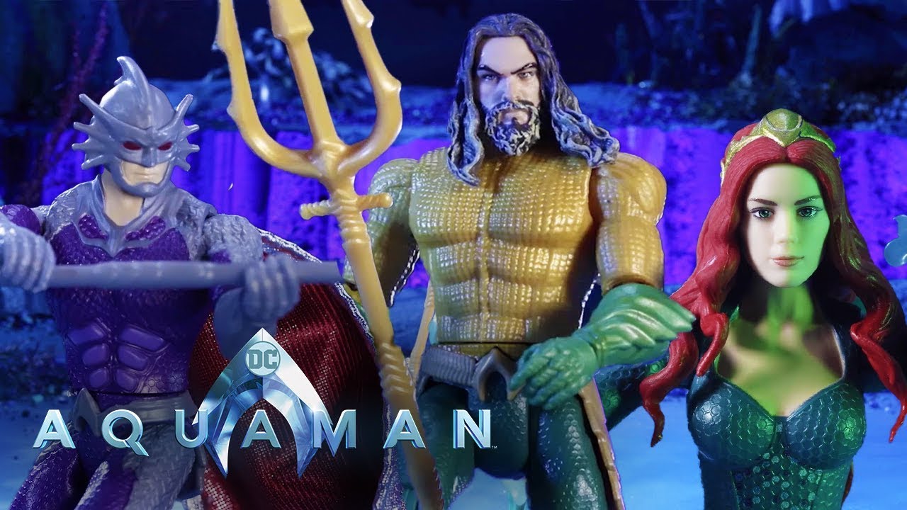 Aquaman Stop Motion Action | @dckids