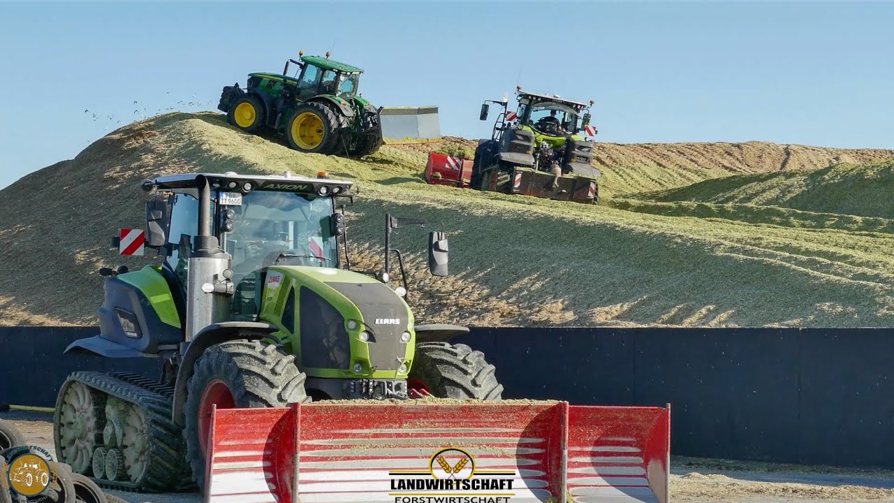 Wir setzen auf Terra Trac Raupenlaufwerk im Silo Einsatz lohnt sich das ? Großeinsatz auf Maisberg!