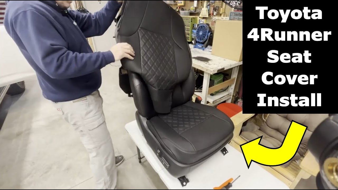 5th Gen Toyota 4Runner | Giant Panda Seat Cover Installation | How To | Toyota DIY