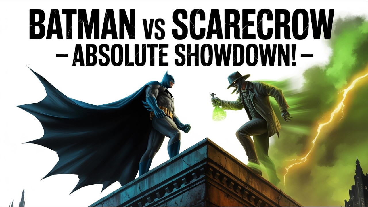 Batman vs Scarecrow, in Absolute Batman series