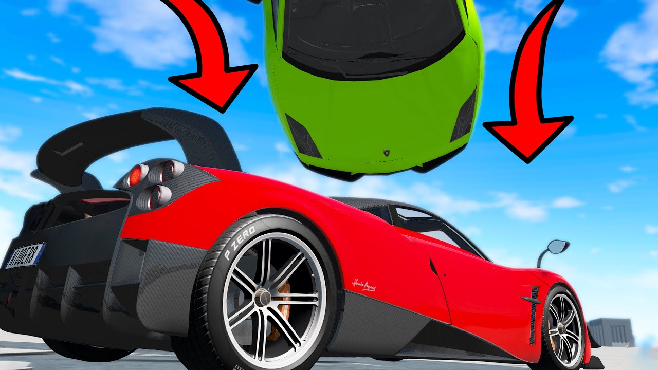 КРАШ ТЕСТ ЛОБ В ЛОБ НА 400 КМ/Ч | Краш-ТЕСТ в BeamNG.Drive