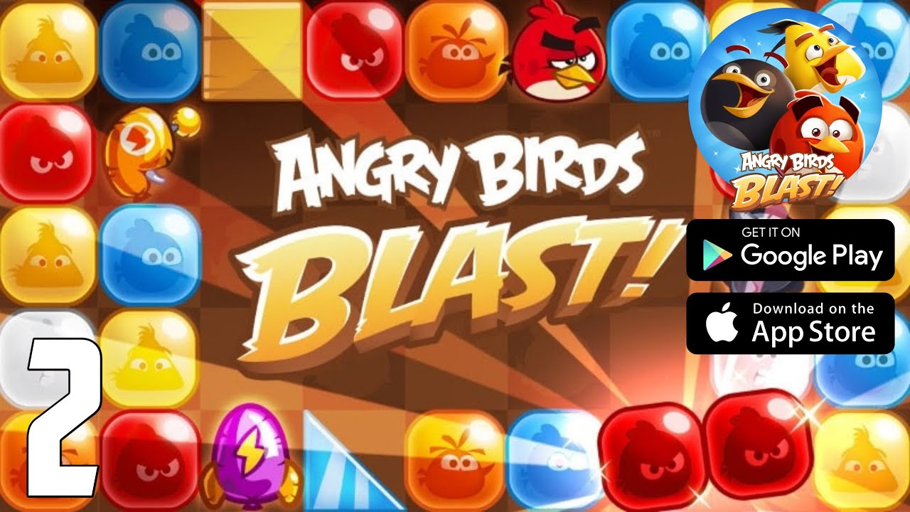 Angry Birds Blast! | Gameplay Walkthrough - Part 2 | (iOS & Android) | DKIceGamerz