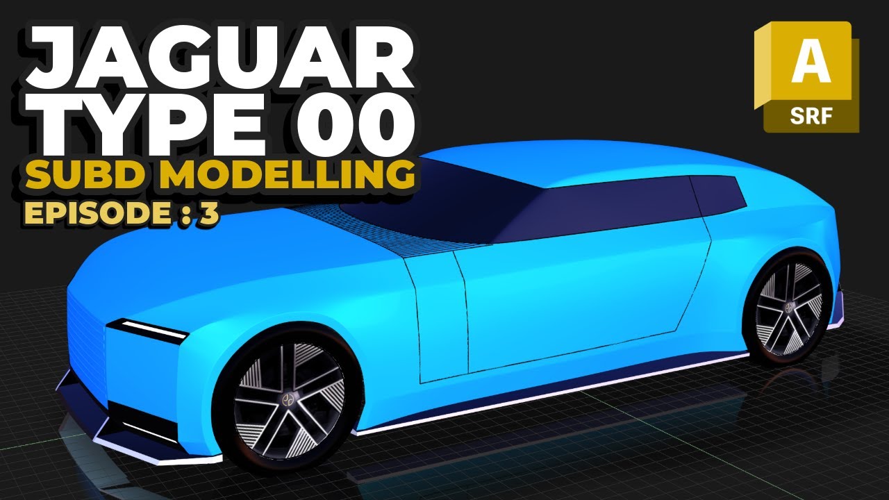 SubD Car Modeling Tutorial: Jaguar Type 00 in Autodesk Alias - EPISODE 3