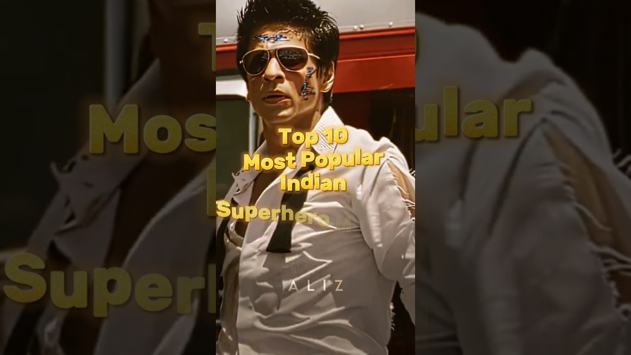 Top 10 most popular Indian superhero movies #shorts #short #marvel